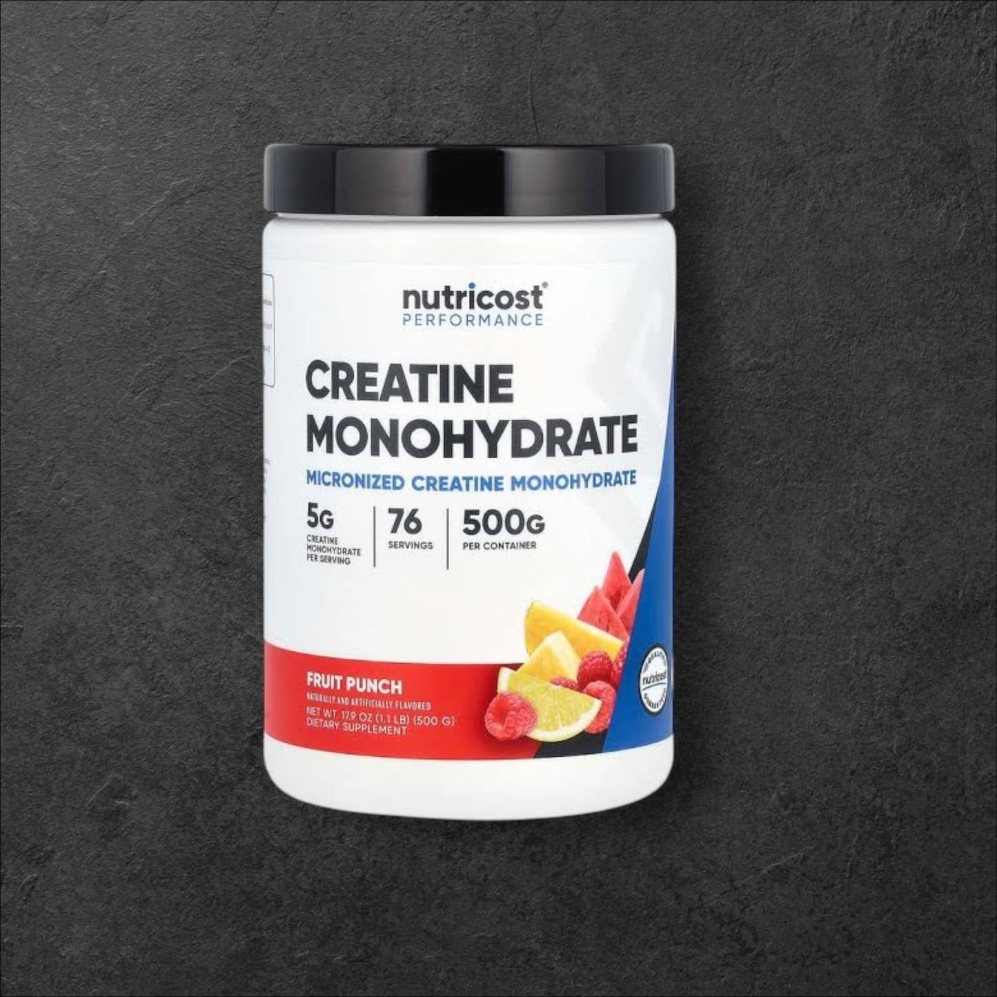 πͺ CREATINE MONOHYDRATE (Fruit Punch) - Strength in Every Scoop.