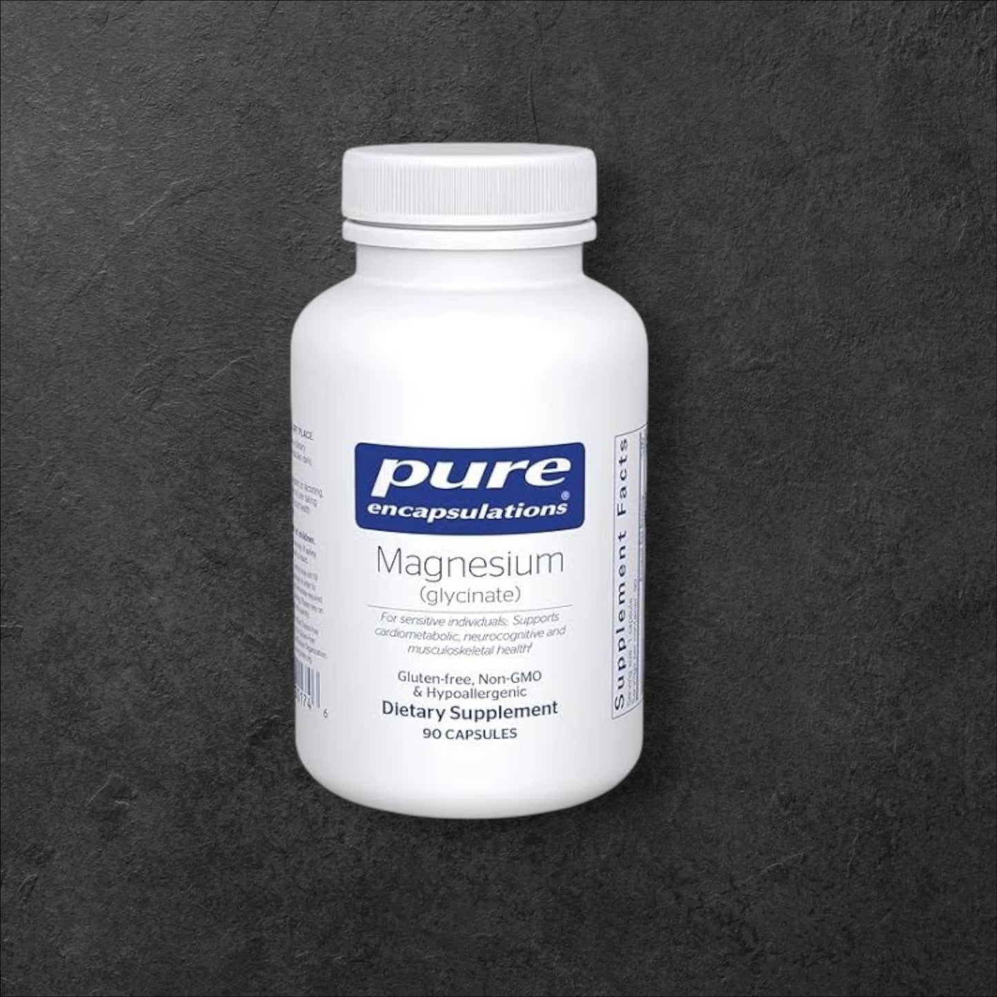 💊 PURE ENCAPSULATIONS MAGNESIUM GLYCINATE - Calm, Clean, Complete.