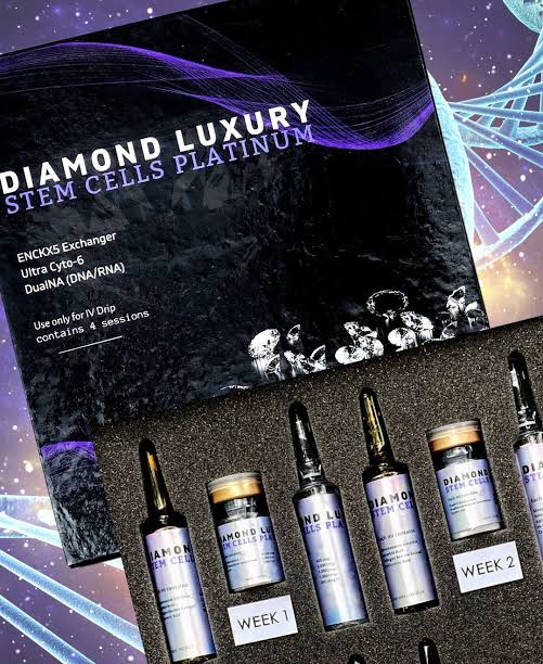 ✨ Diamond Luxury Stem Cells Platinum - Awaken your cells, reveal your diamond glow. ✨