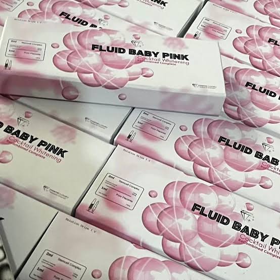 💗 Fluid Baby Pink (Cocktail RAPID Whitening) - Baby-soft skin, reborn.💗