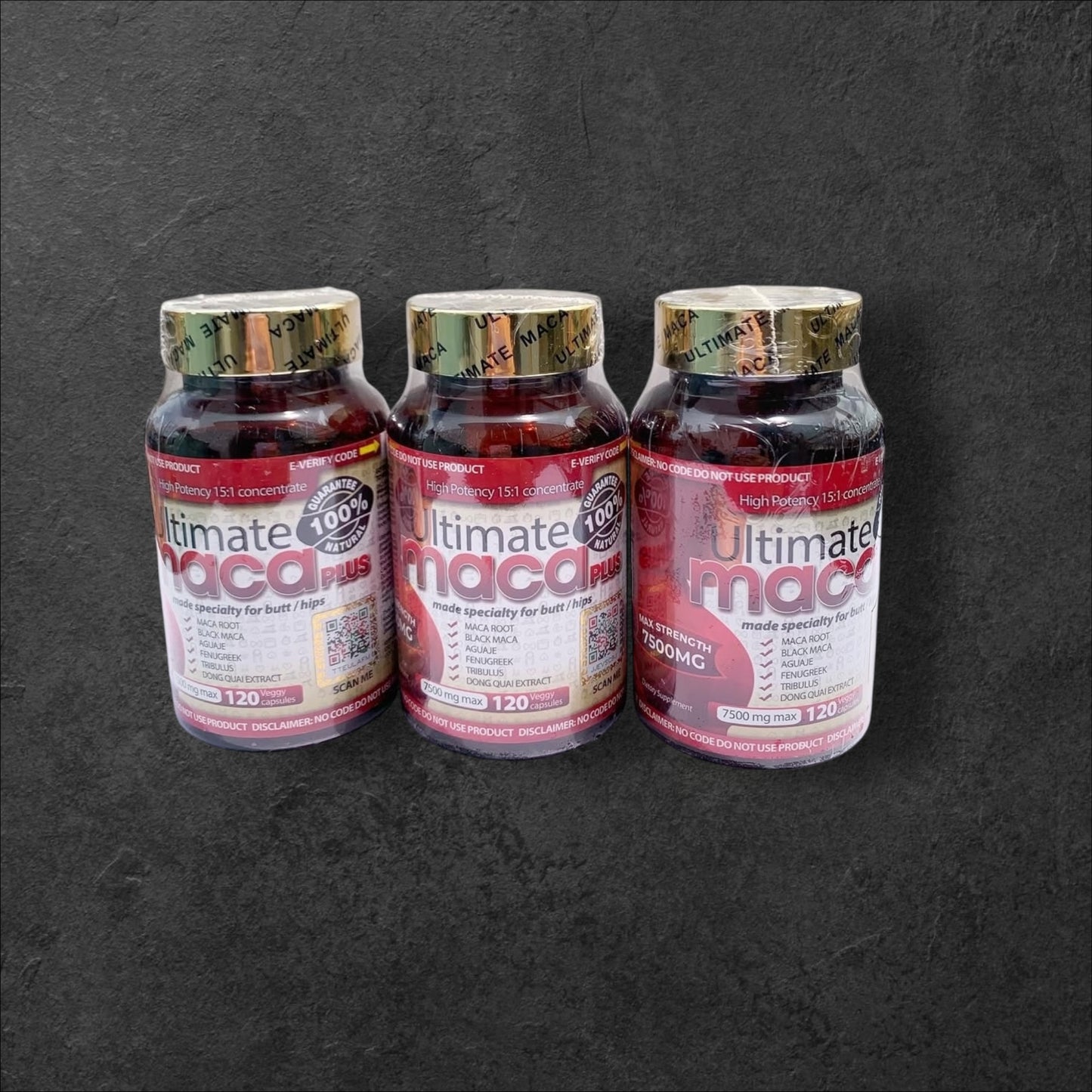 🍑 📈 ULTIMATE MACA PLUS 7500MG