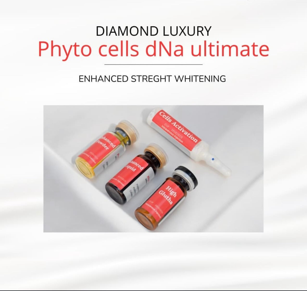 🔬Phyto Cells DNA Ultimate Whitening Injection - Rewrite your DNA, rewrite your beauty. 🔬